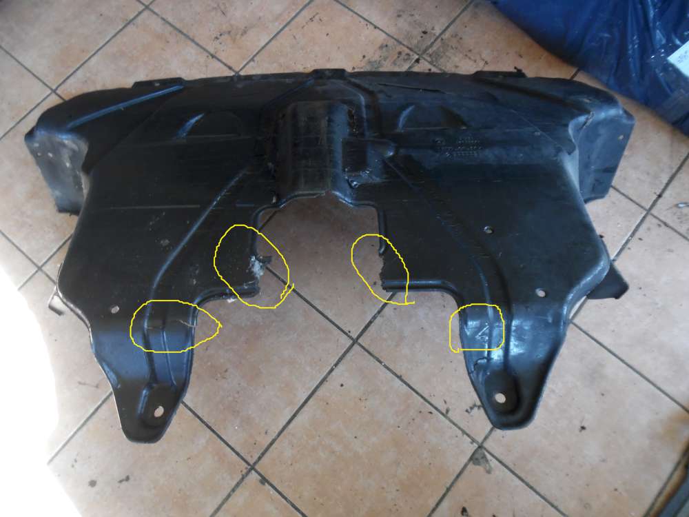 Fiat Doblo Unterfahrschutz Motorschutz 46745287