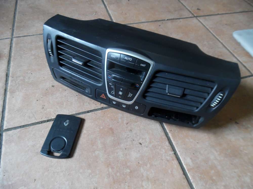 Renault Laguna III Klimabedienteil Heizungsbedienteil, Z?ndschloss mit Schl?ssel