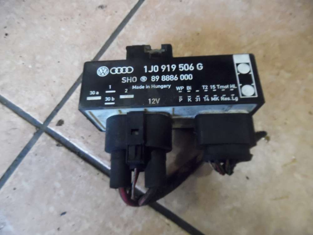 VW Golf IV 1J Steuergerät Lüfter Kühlerlüfter 1J0919506G