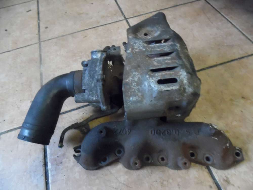 Opel Astra F 1,7TD Turbolader mit Abgaskrümmer