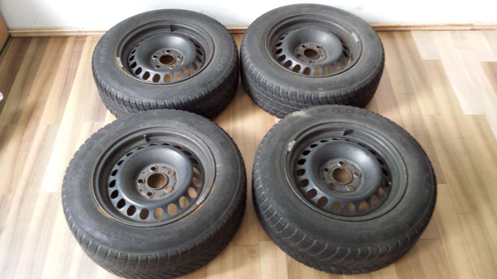 Stahlfelgen Mercedes Benz W120 CLK 208 SLK 170 205/65 R15 94T ET:37 7J x15H2