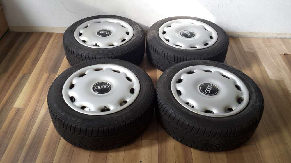 Stahlfelgen F?r Audi A4 8E Winterreifen 205/55 R16 91T 7Jx16H2 ET:42 5 Loch