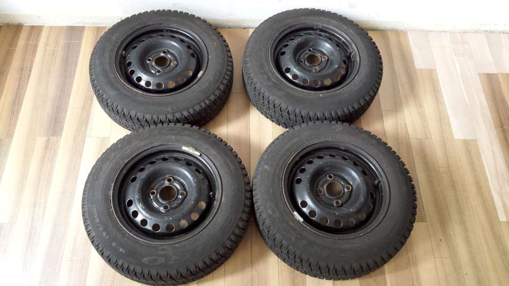 Winterreifen Stahlfelgen F?r Opel Kadett E und Astra F 155/80 R13 79T  5.5Jx13