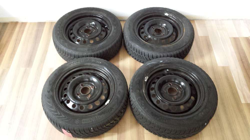 Winterreifen Stahlfelgen F?r Nissan Almera N16 185/65 R15 88t 15x6J ET45 KBA43737