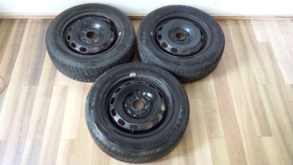3 x Winterreifen Stahlfelgen f?r Ford Fiesta 5.5J x 14 ET : 47.5 175 / 65 R14 82T M+S