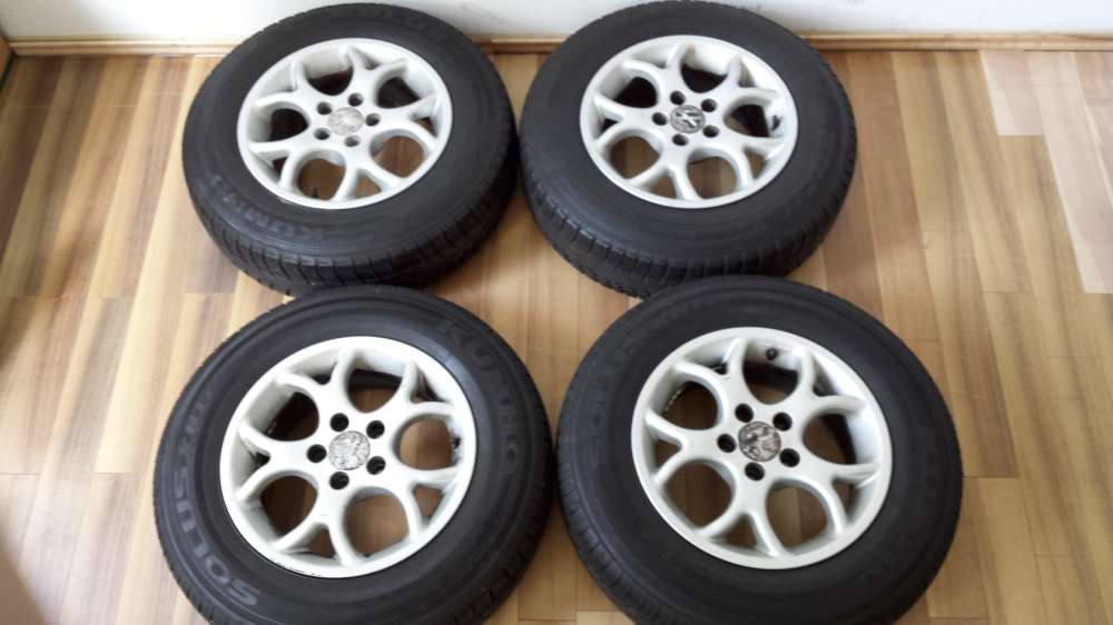 Alufelgen f?r VW Golf IV KBA 43943 6Jx14H2 ET:38 175/80 r14 88T Kumho 5Loch