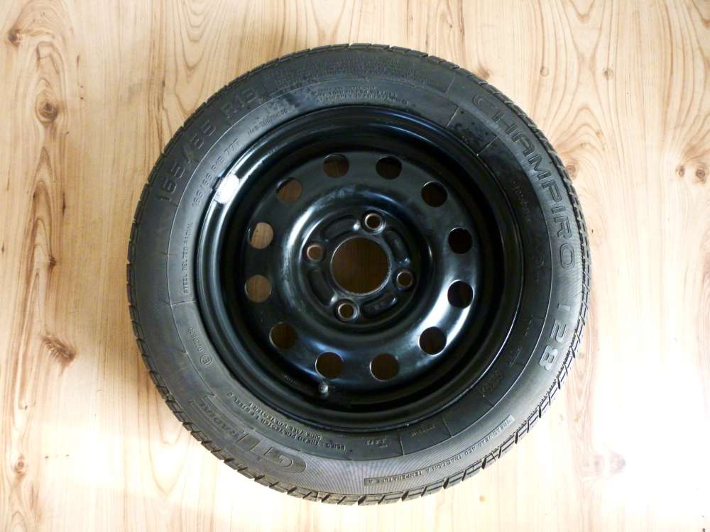 1 x Komplettr?der Stahlfelgen Ford Escort Sommerreifen 165/65 R13 77T 5Jx13 ET41