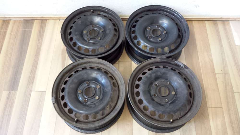 4 x Stahlfelgen Original f?r Audi A4 und A6 ,VW Passat Felgen 6 J x 15 ET:45  5 Loch