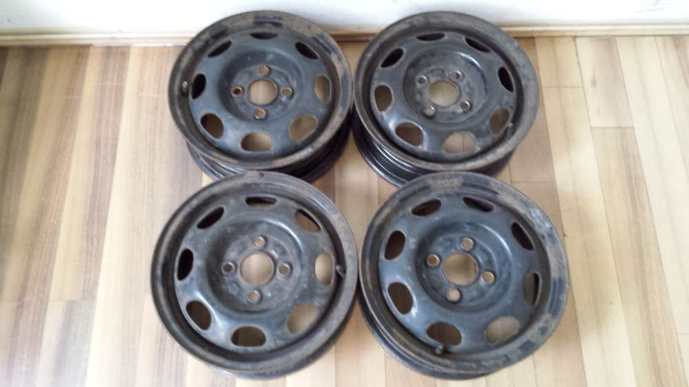 4 Stahlfelgen VW Polo ,VW Lupo ,Seat Arosa  4,5Jx13H2  ET:35 - 4 Loch