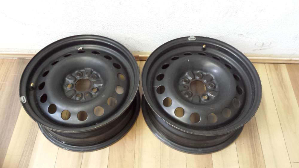 2 x Stahlfelgen f?r Alfa Romeo 6Jx15  ET:35 KBA 44551 5 Loch