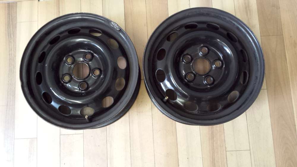 2 x Stahlfelgen VW Sharan ,Seat Alhambra ,Ford Galaxy 6Jx15H2 ET55 KBA 43816