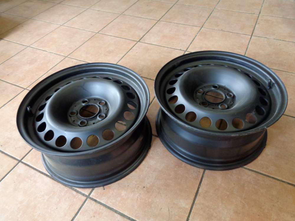 2x Stahlfelge Felge f?r Mercedes C-Klasse W203 A2034000302 7Jx16H2 ET37