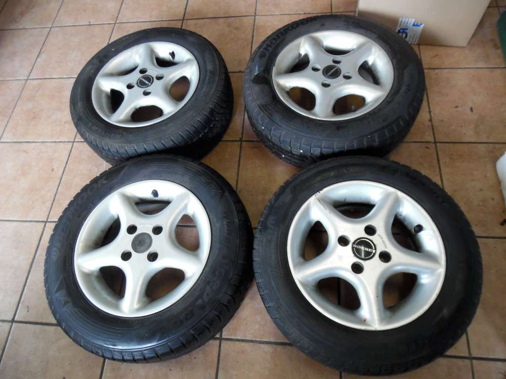 4 x Alufelgen mit Reifen Winter f?r Renault 175/65 R13 80T
