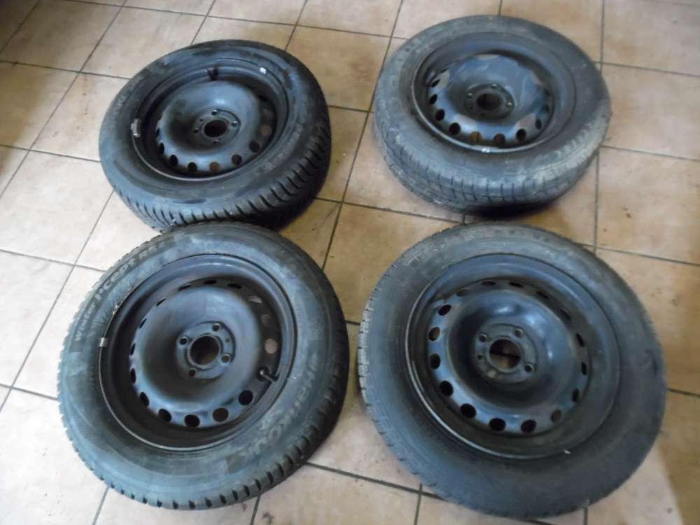 4 X Stahlfelgen mit Reifen Winterreifen f?r Renault Twingo II 175/65R14 82T 48 10 ET29