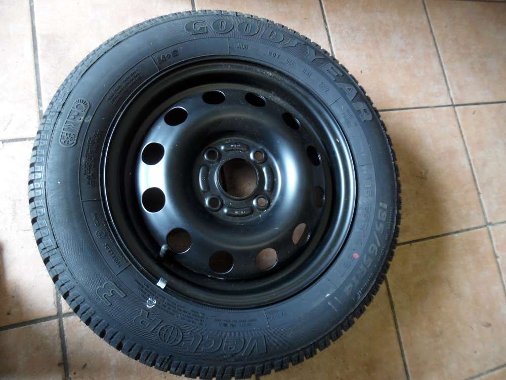 Stahlfelgen mit reifen GoodYear Ganzjahresreifen f?r Ford 185/65 R14 5,5x14 ET-47.5 98ABGC-03092 4-Loch