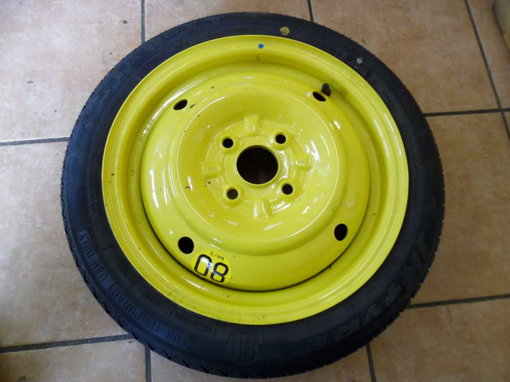 Nissan Pixo Notrad Ersatzrad 4Tx14/ 54AR4 T115/70R14 88M