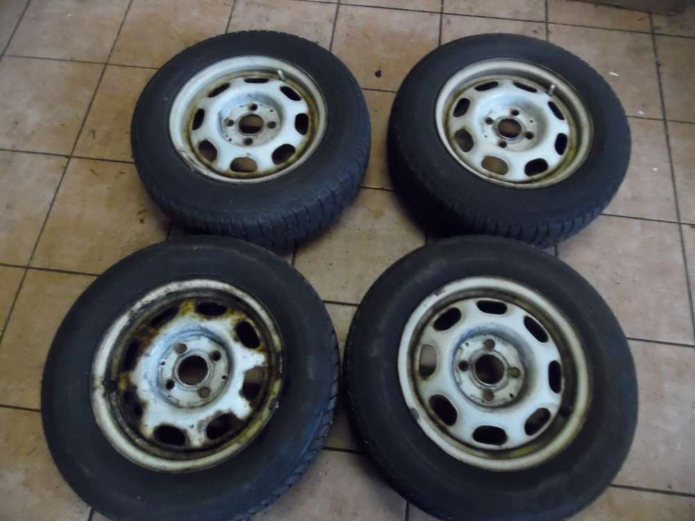 4x Stahlfelge mit Winterreifen VW Golf 3 175/70R13 82T 5,5Jx13H2 ET38