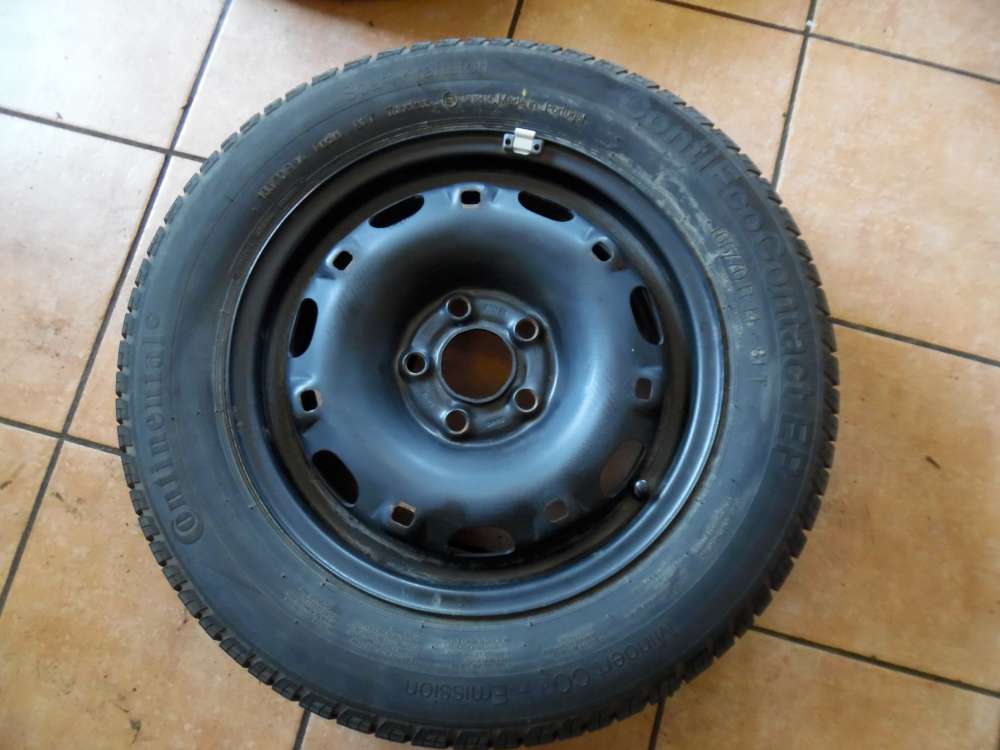 VW Fox Ersatzrad Reserverad Continental 165/70 R14 5Jx14H2 ET35 6Q0601027