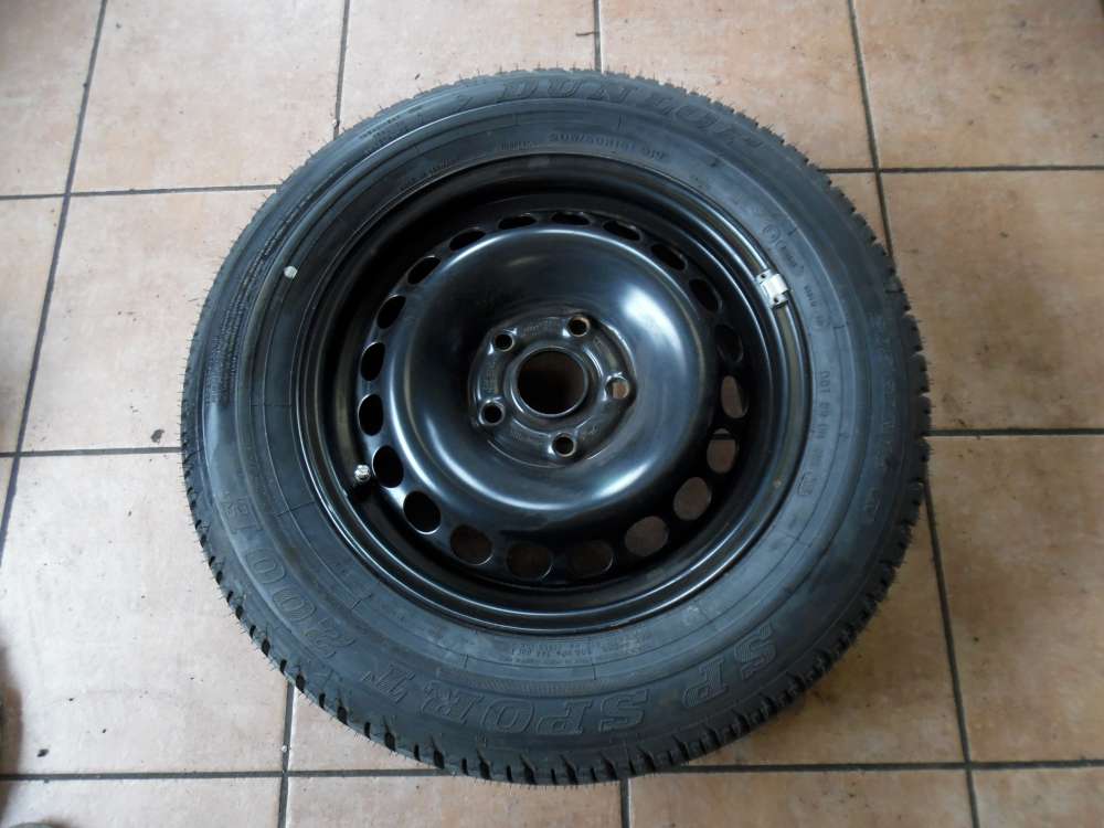 VW Passat Variant Notrad Reserverad 205/60 R16 91V Dunlop 8D0601027 6Jx15H2 ET45