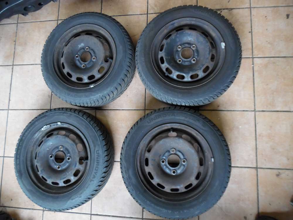 4x Stahlfelgen mit Reifen Ganzjahresreifen F?r Mazda 2 175/65 R14 82T  5,5J x14