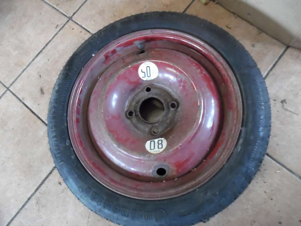 Ersatzrad Reserverad Peugeot 206 T115/70R15 90M 350B15FH ET14