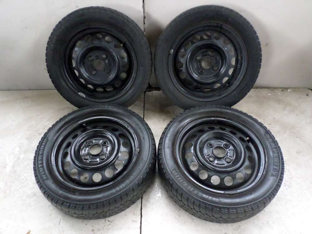 4x Winterreifen Stahlfelgen Suzuki WagonR+, Opel Agila Mini-Van ET45 4.5Jx14CH 165/ 60 R14 89 T 4 loch