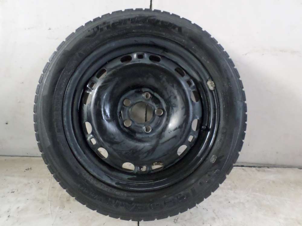 1xWinterreife Stahlfelgen 185/60R15 88T VW 6Jx15 ET38