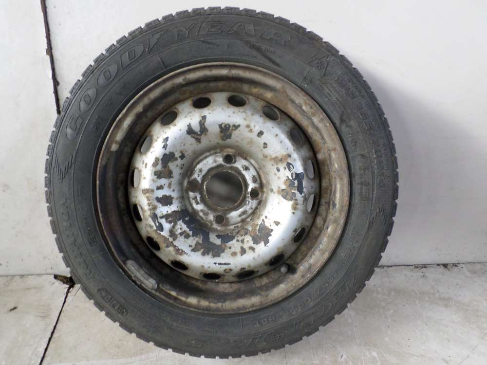 1 x Stahlfelge Allewetterreife Renault Twingo Clio Kangoo 165/70 R14 85T ET36