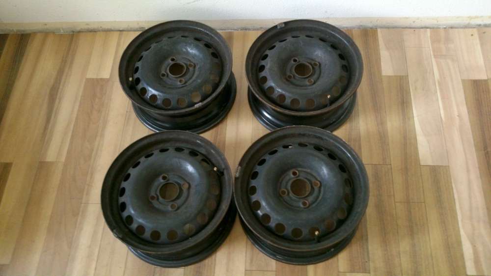 4 x Stahlfelge Opel 5,5Jx14H2 ET39