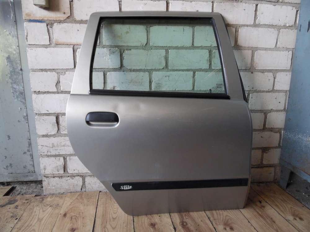 Fiat Punto 176 T?r Hinten Rechts Silber Grigio steel 647