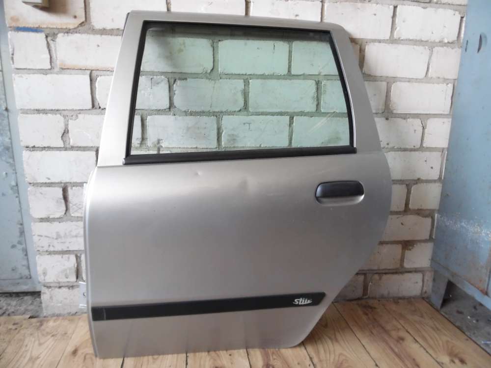 Fiat Punto 176 T?r Hinten Links Silber Grigio steel : 647