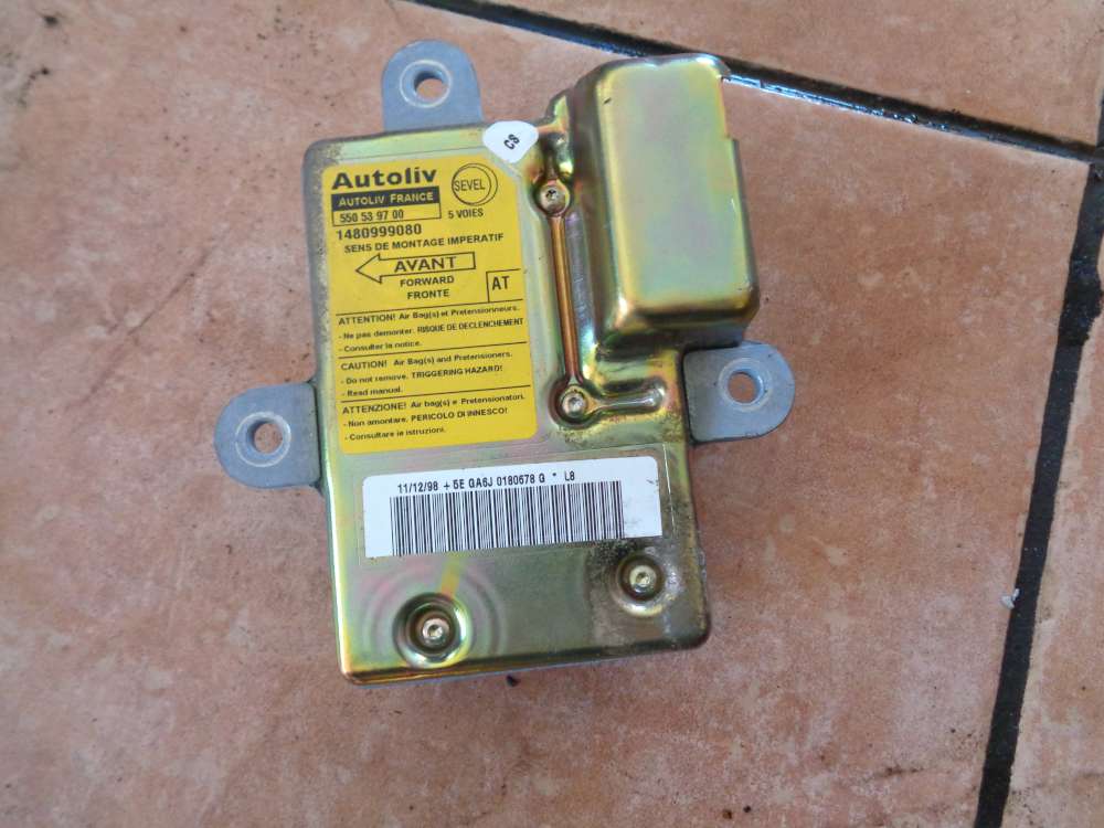 Lancia Zeta Bj:1999 Scenic Airbagsteuerger?t Airbag 550539700 1480999080