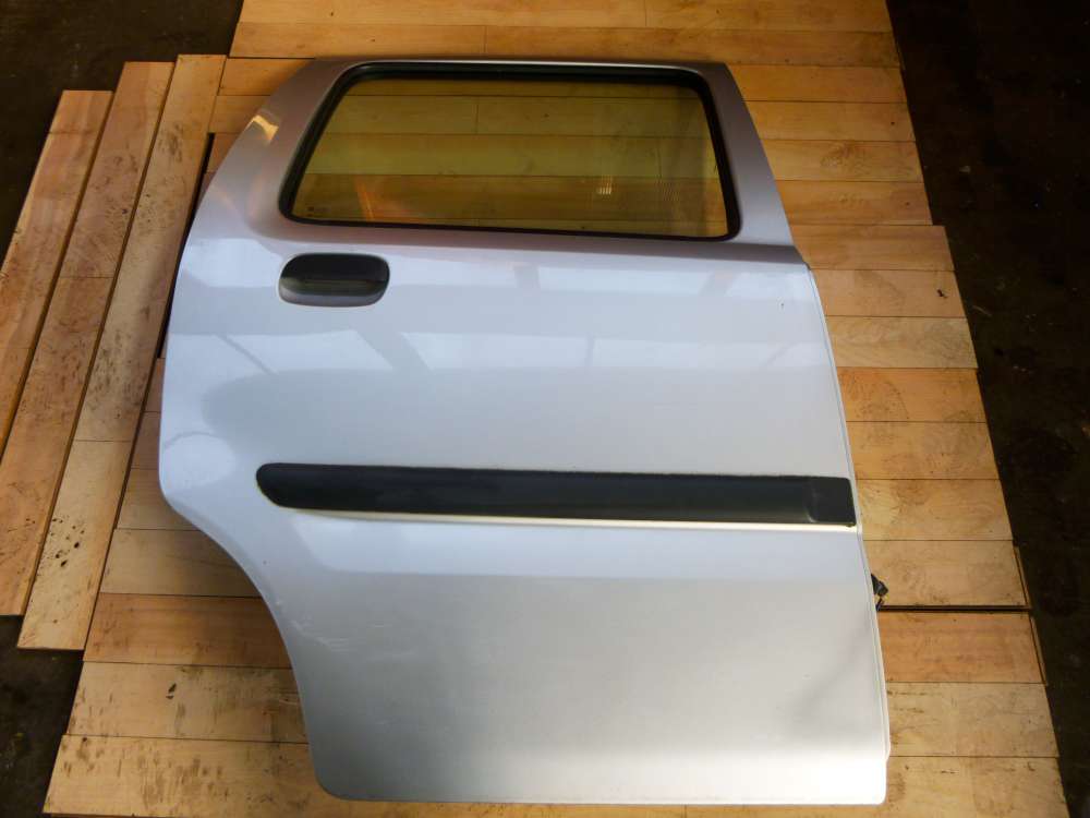 Opel Agila A H00 Bj 2004 T?r Hinten Rechts Grau Farbcode Z157
