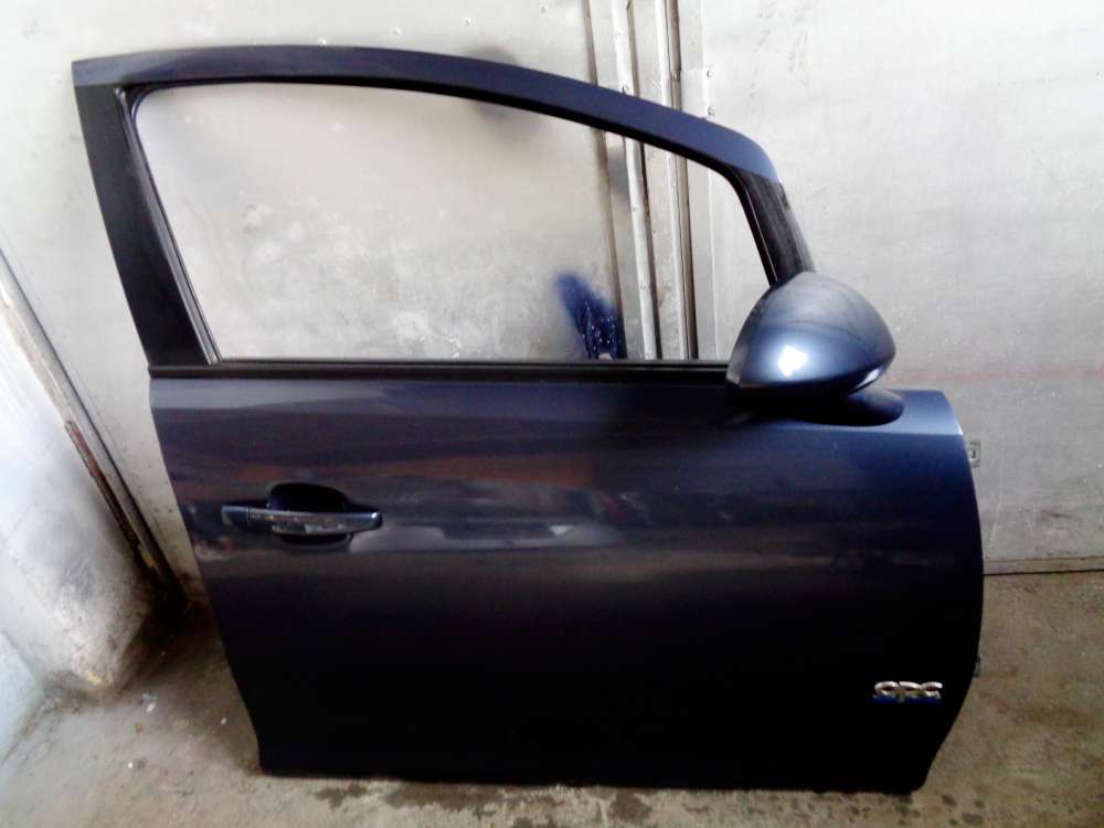 Opel Corsa D Bj:2008 5 T?rer T?r Beifahrert?r Vorne Rechts Farbecode: Blau Metro Z168