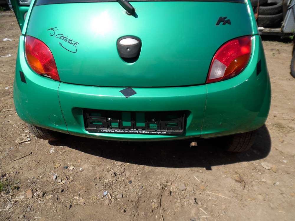 Ford Ka Bj:2000 3T?rer Sto?stange Hinten Gr?n Farbcode:RBT