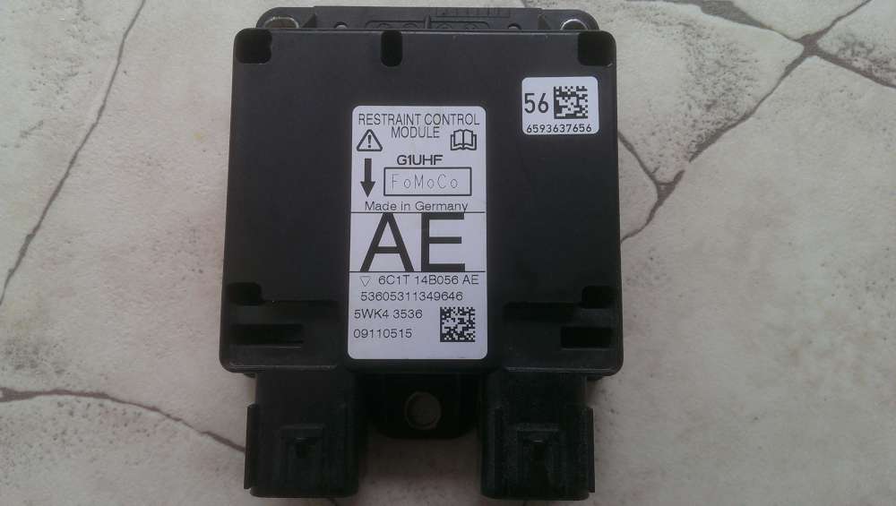 AIRBAGSTEUERGER?T STEUERGER?T AIRBAG MODUL 6C1T-14B056-AE FORD TRANSIT Bj. 06-13