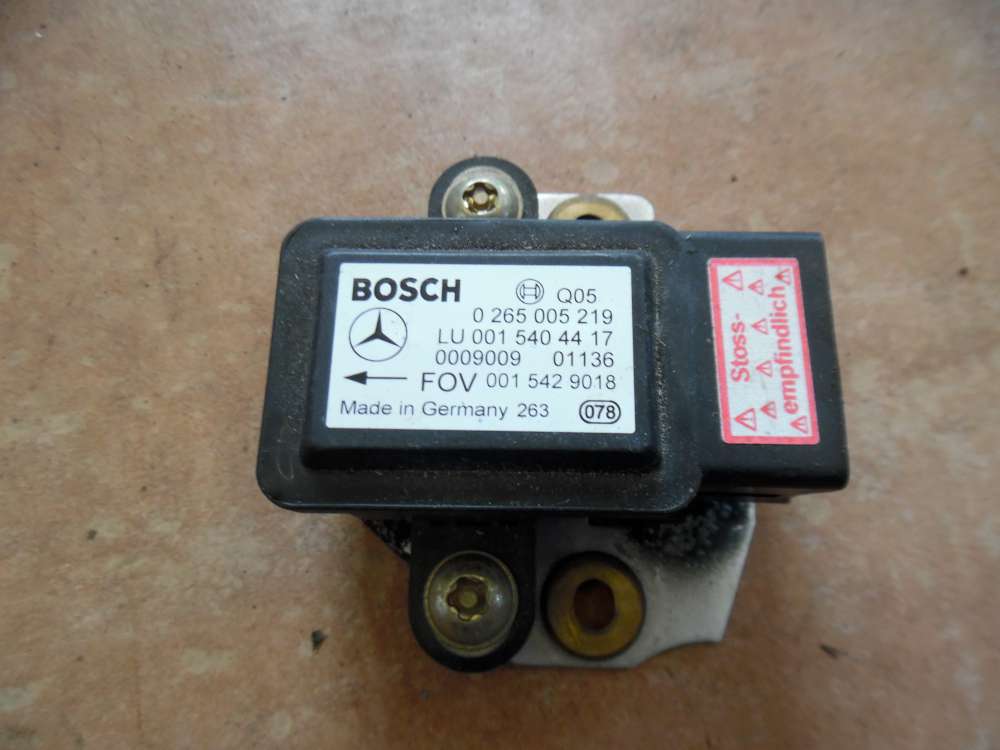 Mercedes A-Klasse W168 ESP Drehratensensor 0265005219 LU0015404417