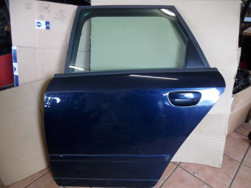 Audi A4 8E T?r Hinten Links Blau Farbcod : LZ5J