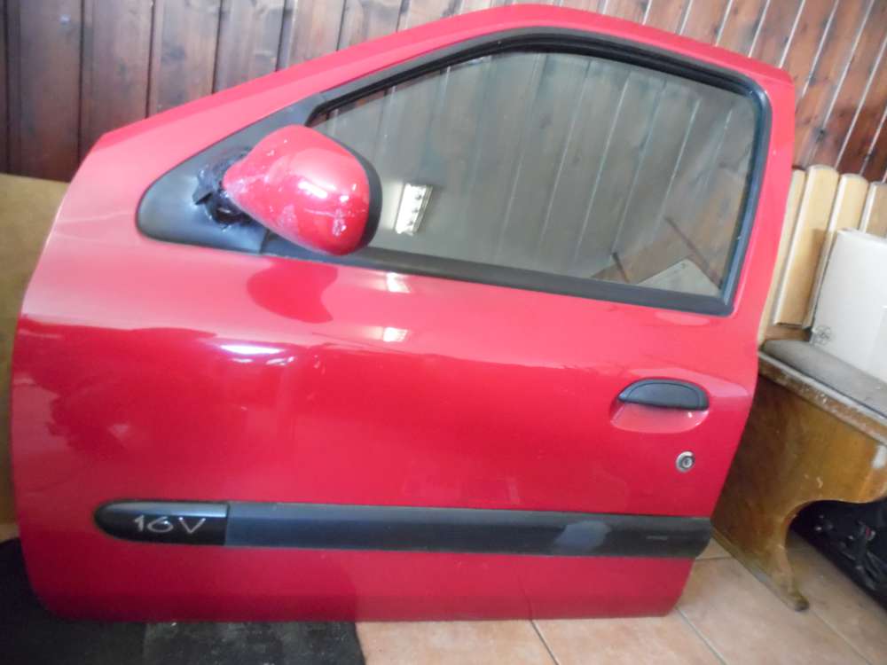 Renault Clio II 5-T?rer T?r Vorne Links Rot Farbcode : OV731