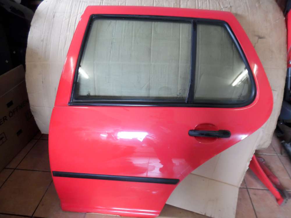 VW Golf IV 1J Limo T?r Hinten Links Rot Farbcode : LP3G
