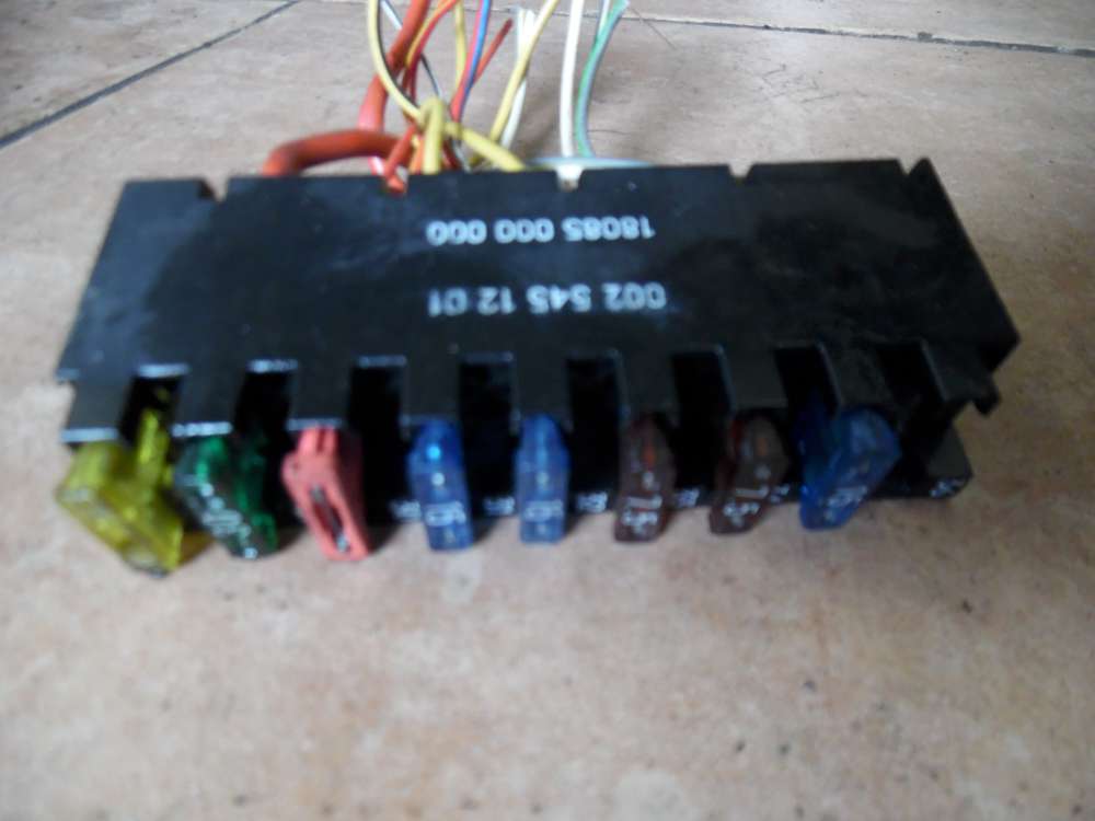 Mercedes-Benz C-Klasse W202 Sicherungen Sicherungsbox 0025451201