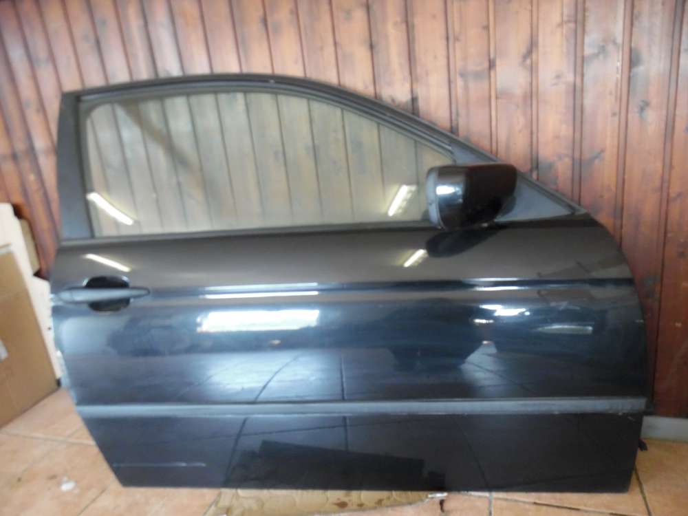 BMW 3er E46 316ti Compact T?r Vorne Rechts schwarz Farbcod : 475/9