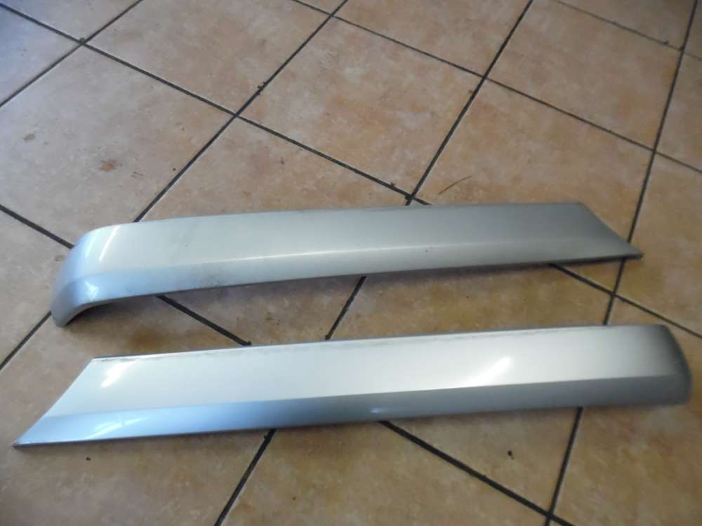 Opel Omega B Zierleiste Seitenleiste Hinten 90566965 90566966 Silber Farbcode : Z157