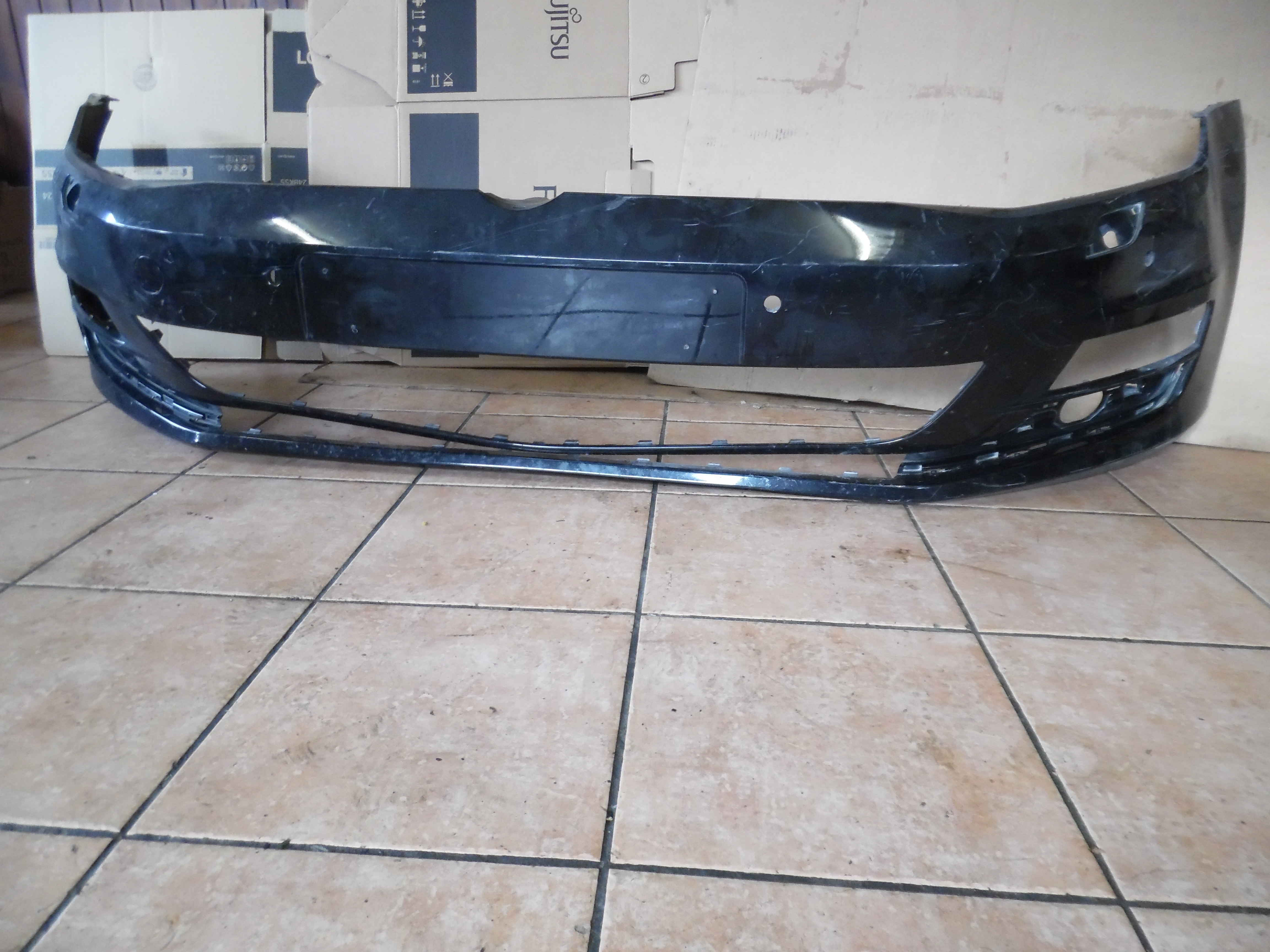 VW Golf 7 5G Sto?stange Vorne 5G0807221 Schwarz