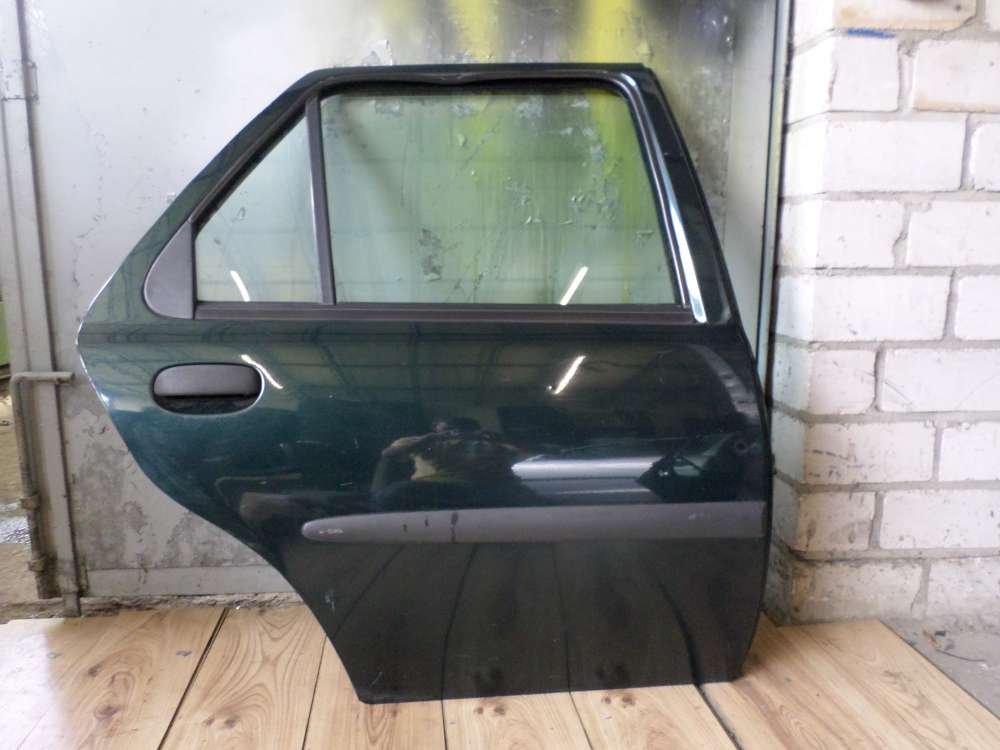 Ford Fiesta IV T?r Hinten Rechts ?lfarbe Gr?n