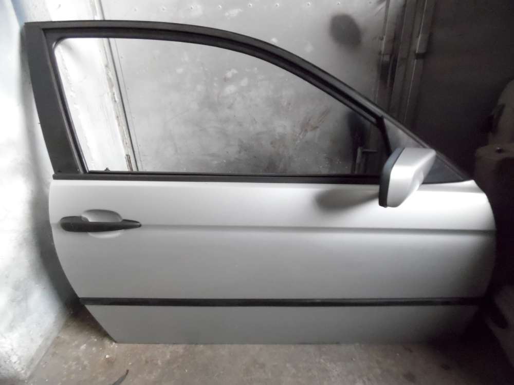 BMW E46 316ti Compact 3-T?rer T?r Vorne Rechts grau : 354/7
