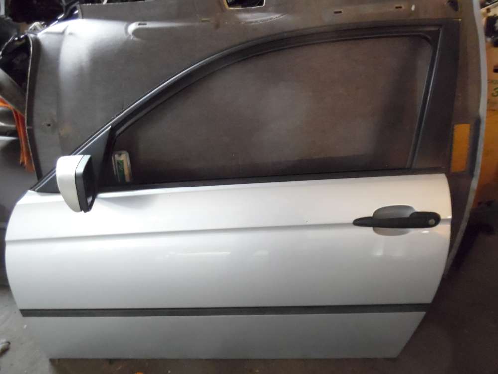 BMW E46 316ti Compact 3-T?rer T?r Vorne Links grau : 354/7