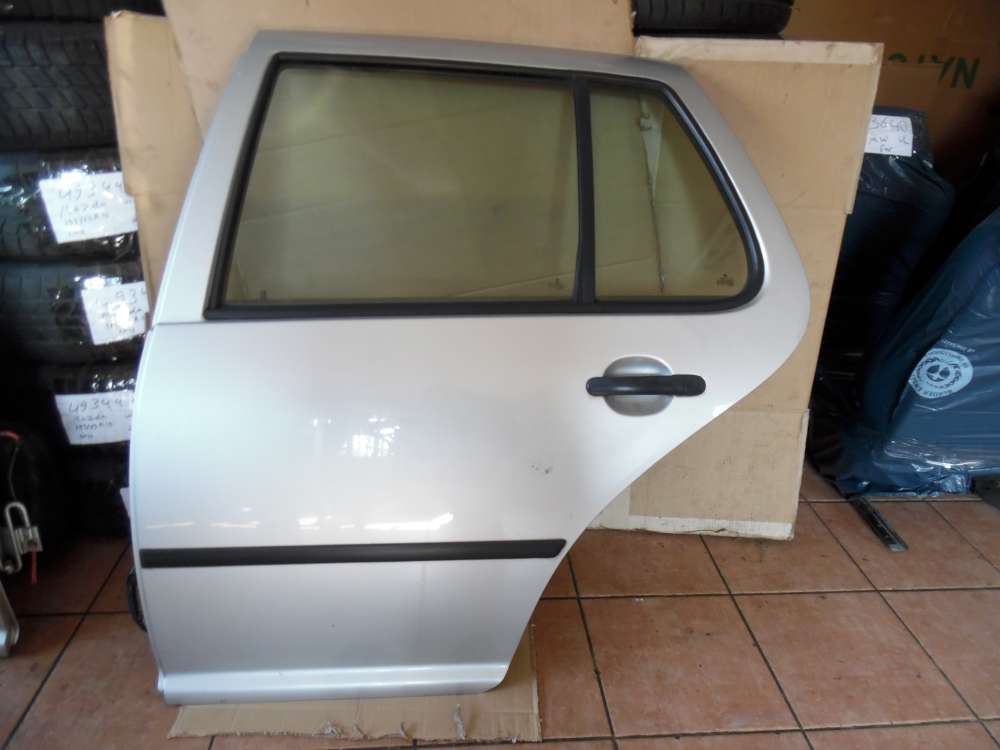 VW Golf IV Limo T?r Hinten Links silber : LA7W