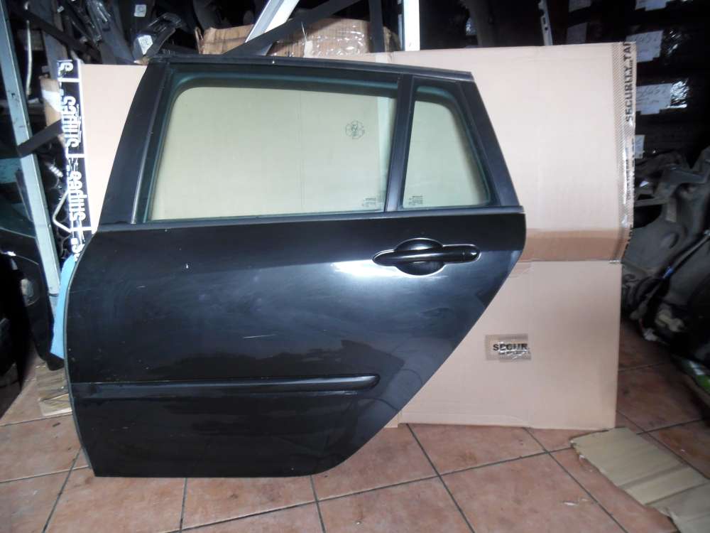 Renault Laguna III T?r Hinten Links Schwarz