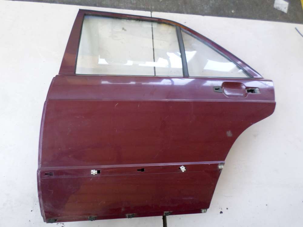 Mercedes Benz 190E W201 T?r Hinten Links Farbe: Rot